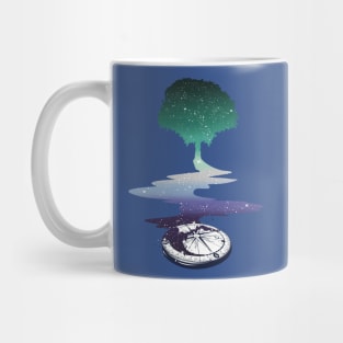 Gay Man Tree LGBT Pride Flag Mug